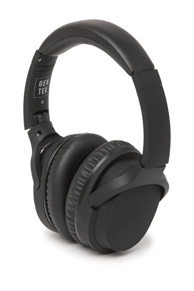 Shop Gentek Noise Cancelling Headphones In Black