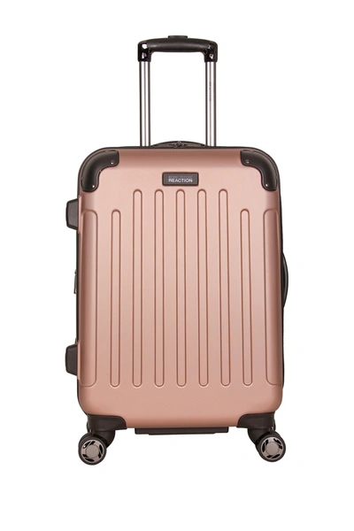 Kenneth Cole Reaction Renegade 20” Lightweight Hardside Expandable Carry-on Luggage In Rose Gold