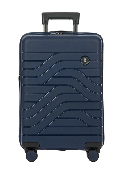 Bric's Luggage Bric's 21" Expandable Carry-on Spinner In Ocean Blue