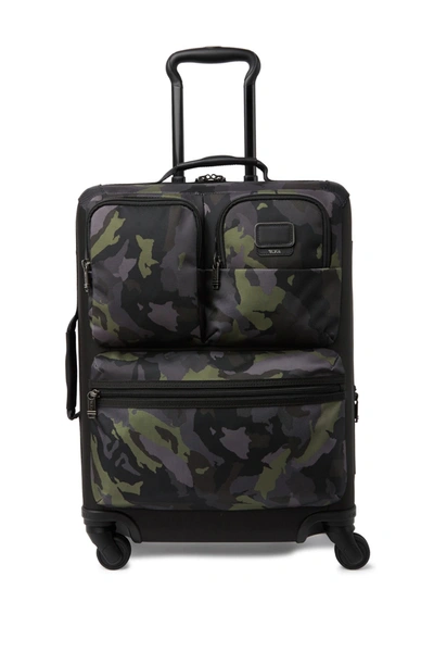 Shop Tumi Ellison Continental 21" Expansion Carry-on In 5 Avocado Camo