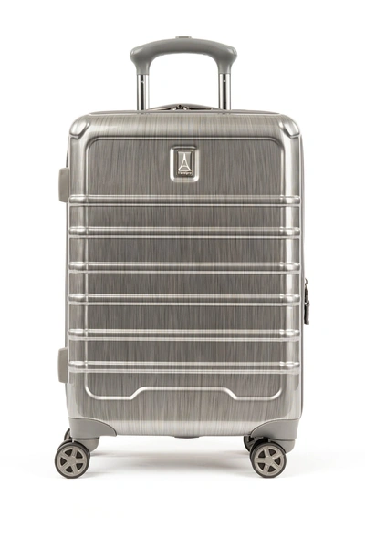 Shop Travelpro Rollmaster™ Lite 20" Expandable Carry-on Hardside Spinner Luggage In Silver