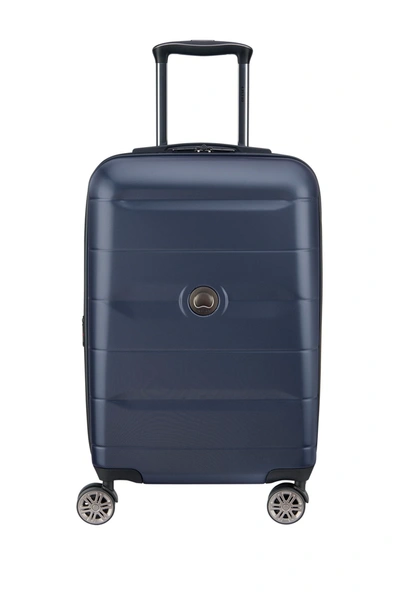 Shop Delsey Comete 22" Expansion Carry-on Spinner Suitcase In Anthracite