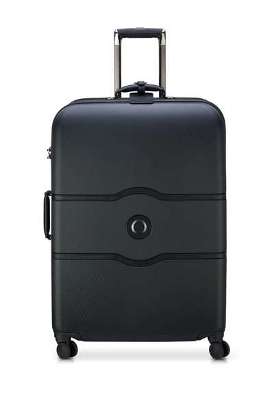 Shop Delsey Chatelet 28" Hardside Spinner Suitcase In Black
