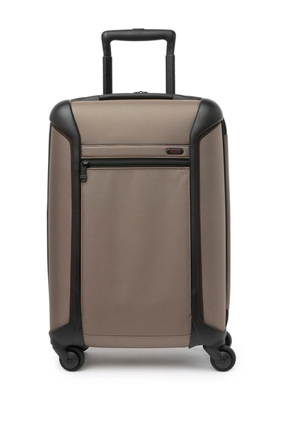 Shop Tumi International Carry-on Luggage In 8 Fossil/dark B