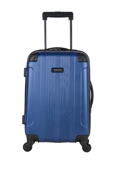 Shop Kenneth Cole Reaction Out Of Bounds 20" Lightweight Hardside 4-wheel Spinner Carry-on Luggage In Cobalt