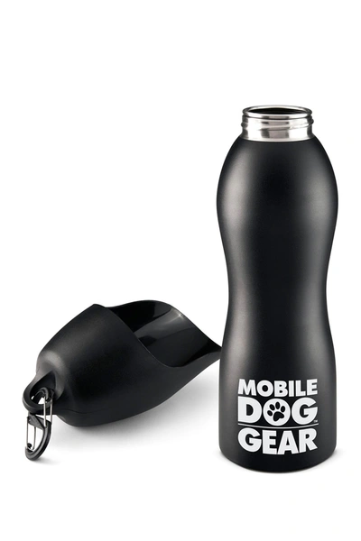 Shop Mobile Dog Gear 25oz. Water Bottle In Black