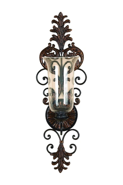Shop Willow Row Scrolled Metal Candle Wall Sconce