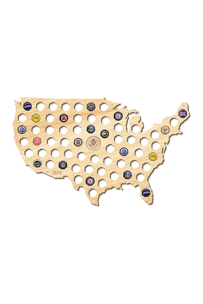 Shop After 5 Army Usa Beer Cap Map