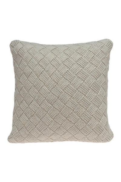 Parkland Collection Aldo Transitional Pillow In Beige