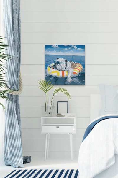 Shop Marmont Hill Inc. Chilling At The Beach Wall Art In Multi