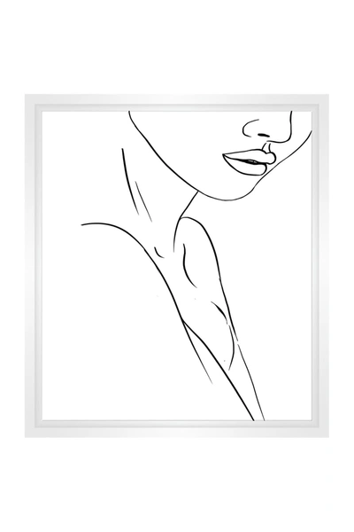 Shop Ptm Images Small Line Drawing #10 Rectangle Canvas In Multi