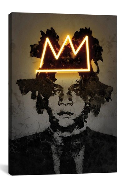 Shop Icanvas Basquiat By Octavian Mielu Wall Art In Multi