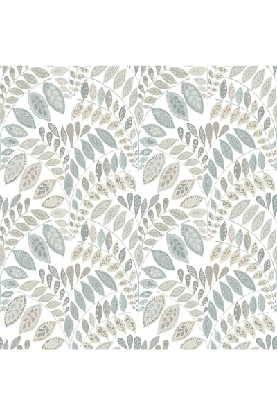 Wallpops Gustavus Peel & Stick Wallpaper In Blue