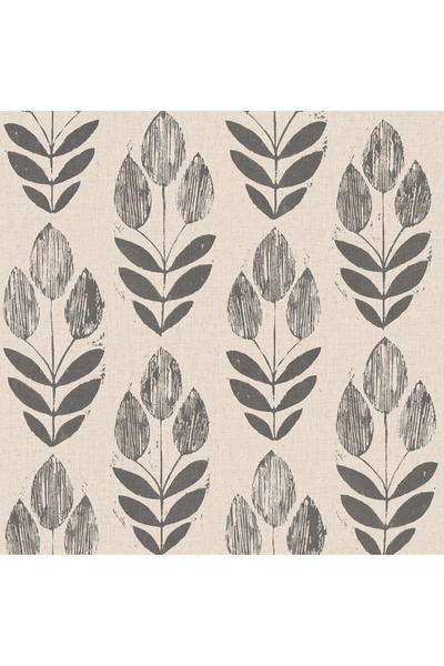 Wallpops Folk Tulip Peel N Stick Wallpaper In Neutral
