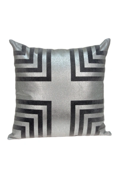 Parkland Collection Aantra Transitional Pillow In Grey
