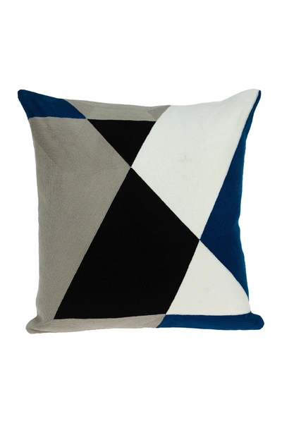 Parkland Collection Hexa Multicolor Throw Pillow In Multicolor