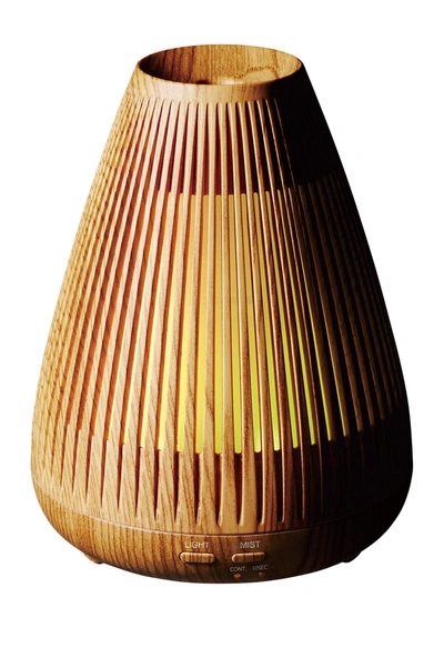 Shop Objecto Aroma Diffuser With Led Night Light In Light Grain