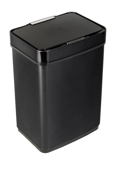 Shop Honey-can-do 50l Sensor Trash Can In Black Stainless