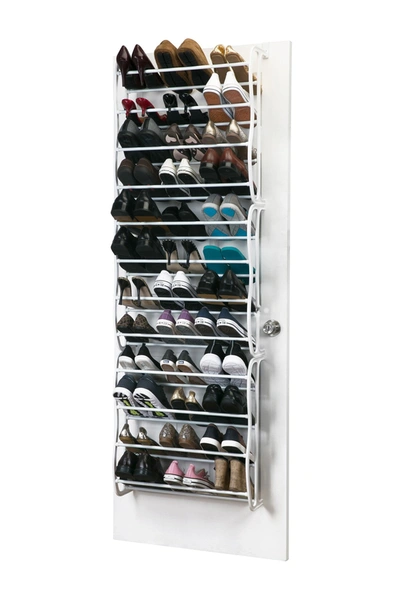 Shop Kennedy International Inc. Simplify 36 Pair Adjustable Over The Door Shoe Rack
