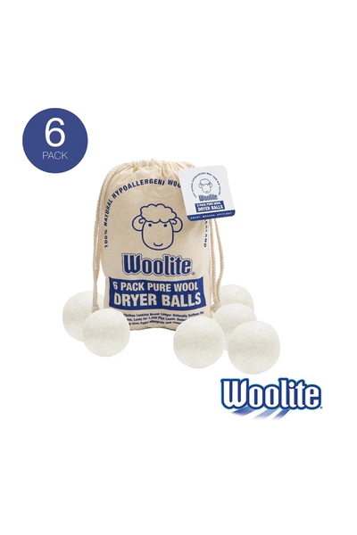 Shop Kennedy International Inc. Woolite Wool Dryer Ball 6-piece Set In White