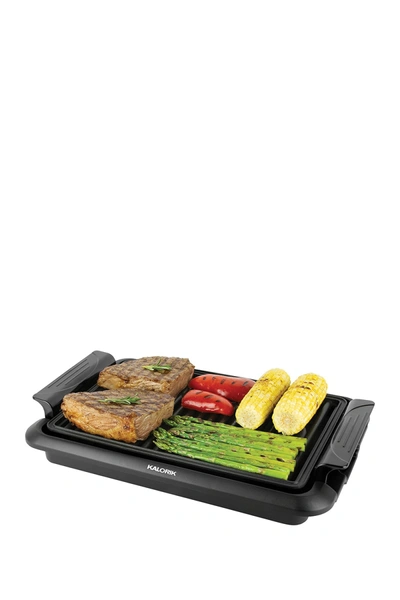 Shop Kalorik Electric Indoor Grill In Black