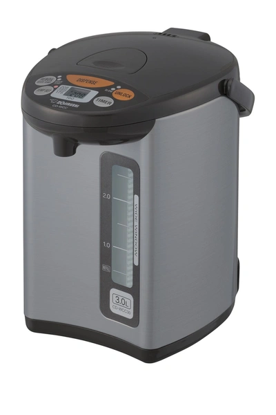 Shop Zojirushi Micom Water Boiler & Warmer In Silver Dark Brown