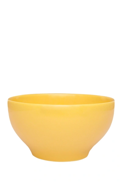 Shop Manhattan Comfort Actual 6 Large 20.29 Oz. Dinner Soup Bowls In Yellow