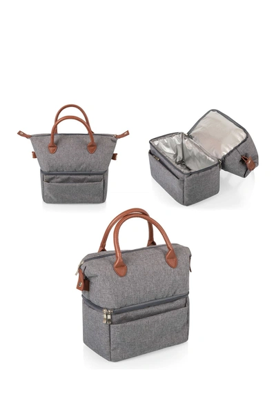 Shop Picnic Time Urban Lunch Bag In Grey