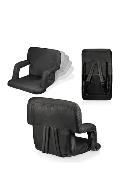 Shop Oniva Ventura Portable Reclining Stadium Seat In Black