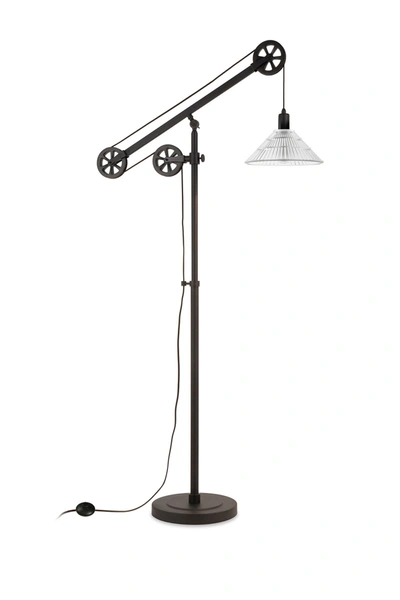 Shop Addison And Lane Descartes Floor Lamp In Black