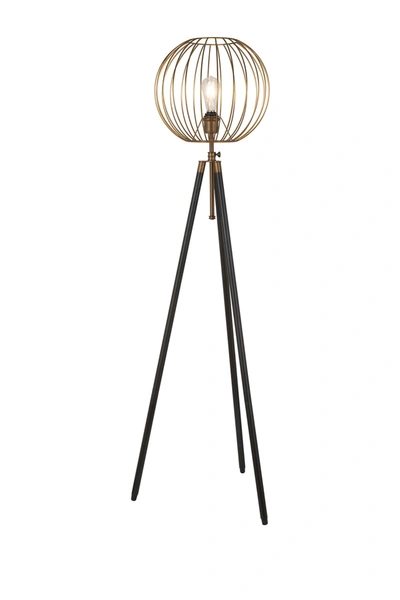 Shop Addison And Lane Paramon Floor Lamp In Brass