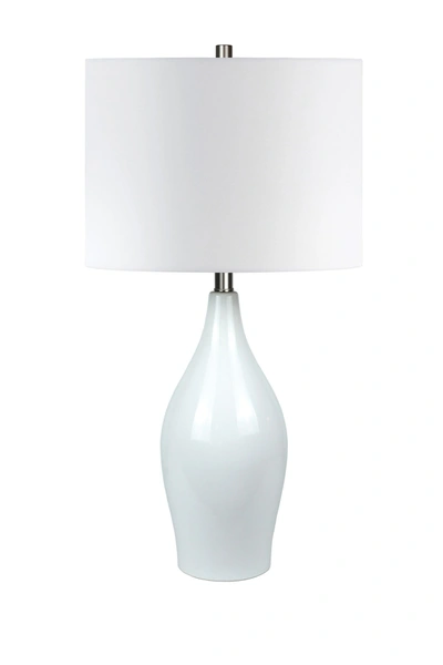 Shop Addison And Lane Niklas Table Lamp In White