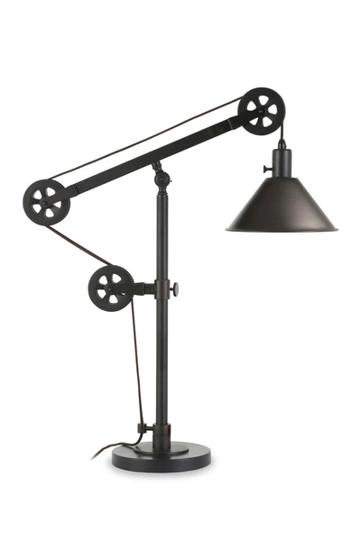 Shop Addison And Lane Descartes Table Lamp In Black