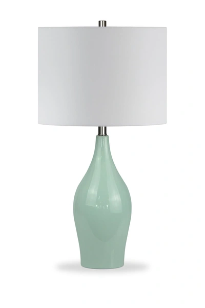 Shop Addison And Lane Niklas Table Lamp In Teal
