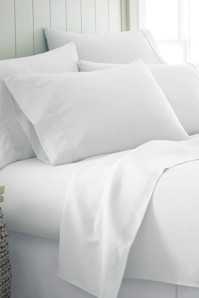 Shop Ienjoy Home Twin Hotel Collection Premium Ultra Soft 4-piece Bed Sheet Set In White