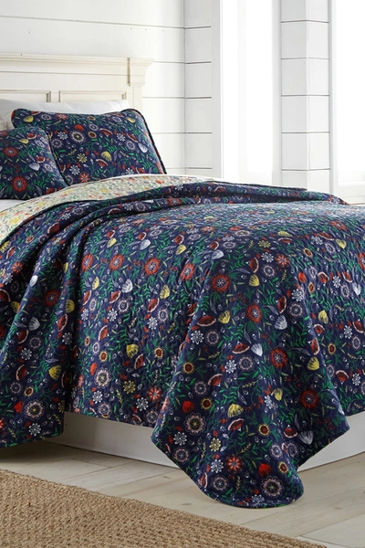 Southshore Fine Linens Luxury Premium Boho Collection Quilt Cover Set In Blue