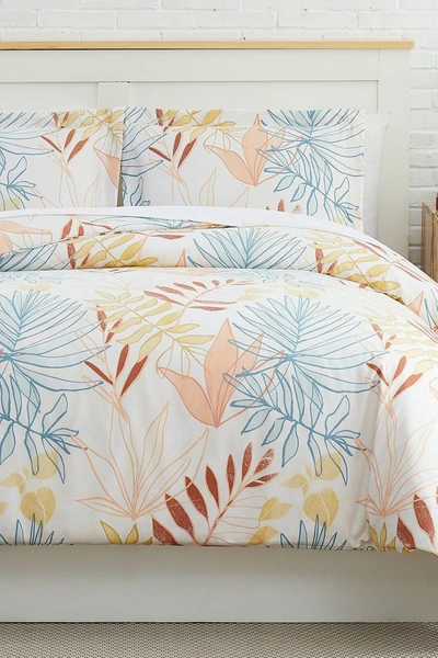Southshore Fine Linens Luxury Collection Oversized Duvet Cover Sets 3-piece Set In Tropic Leaf