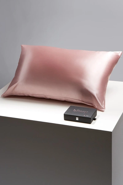 Shop Blissy Mulberry Silk Pillowcase In Pink