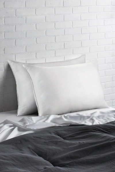 Shop Ella Jayne Overstuffed Plush Allergy Resistant Gel Filled Side/back Sleeper Pillow In White