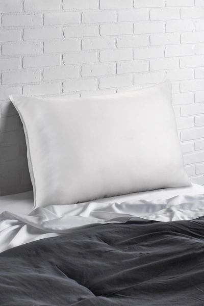 Ella Jayne Soft Luxurious White Goose Down Certified Rds Stomach Sleeper Standard Pillow In White