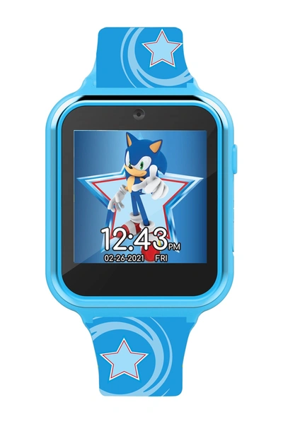 Shop Accutime Itime Sonic Interactive Smart Watch In Blue