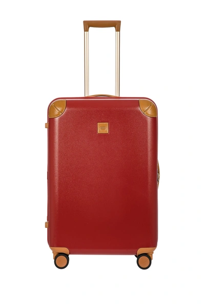 Shop Bric's Luggage Amalfi 27" Spinner Suitcase In Red