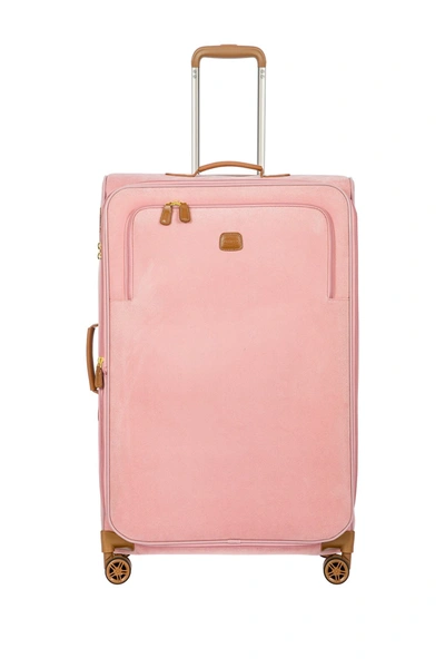Shop Bric's Luggage My Life 30" Spinner Suitcase In Pink