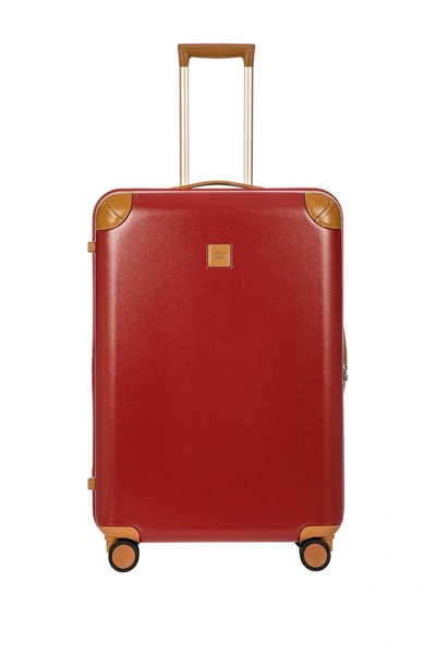 Shop Bric's Luggage Amalfi 32" Spinner Suitcase In Red