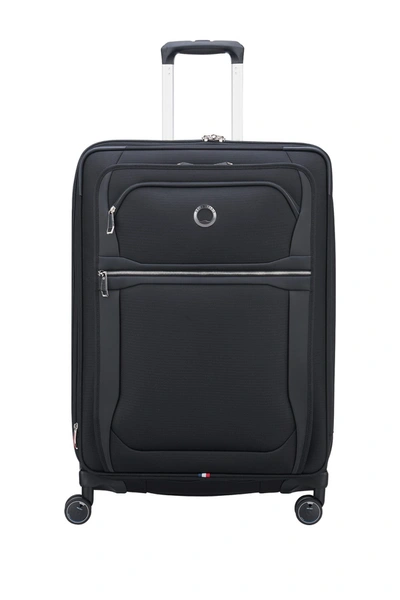 Shop Delsey 25" Executive Spinner Suitcase In Black