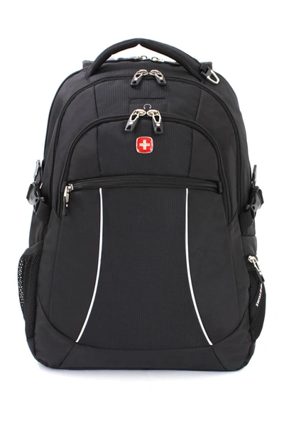 Shop Swissgear Four Pocket Backpack In Black