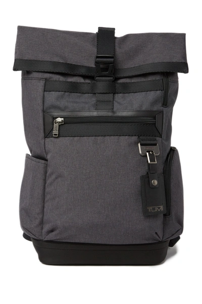 Shop Tumi Birch Roll Top Backpack In Heather Grey