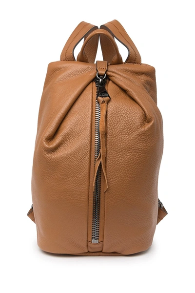 Shop Aimee Kestenberg Tamitha Leather Backpack In Chestnut Brown W/ Sh