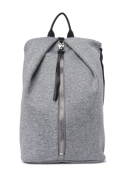 Shop Aimee Kestenberg Tamitha Leather Backpack In Heather Grey Neopren