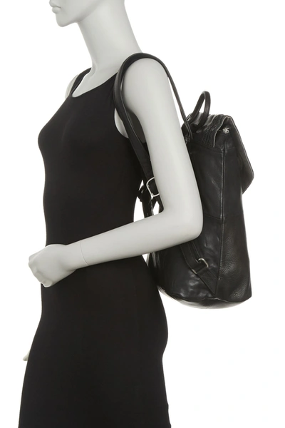 Shop Day & Mood Evonne Leather Backpack In Black